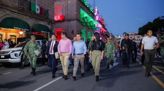 Supervisan arranque de operativo interinstitucional para fiestas patrias
