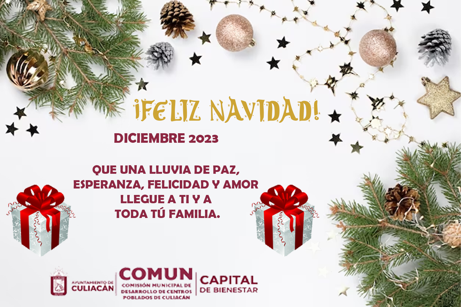 ¡FELIZ NAVIDAD!